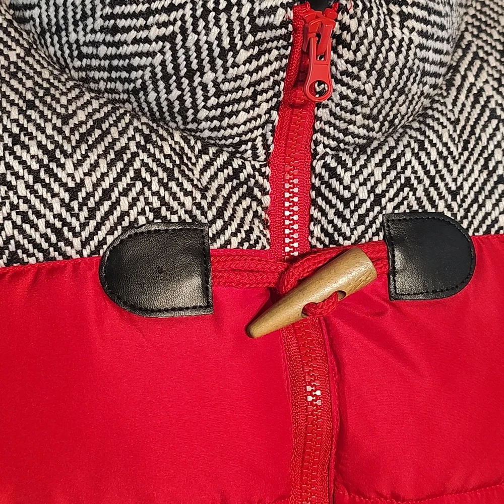 Women's red puffer vest by 'Ruff Hewn'. Size PXL - Picture 7 of 10
